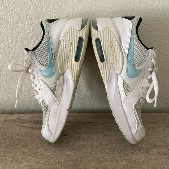 Nike Air Max Kids Youth Girls White Excee Power Up Athletic Sneakers Shoes 5Y - Picture 5 of 9